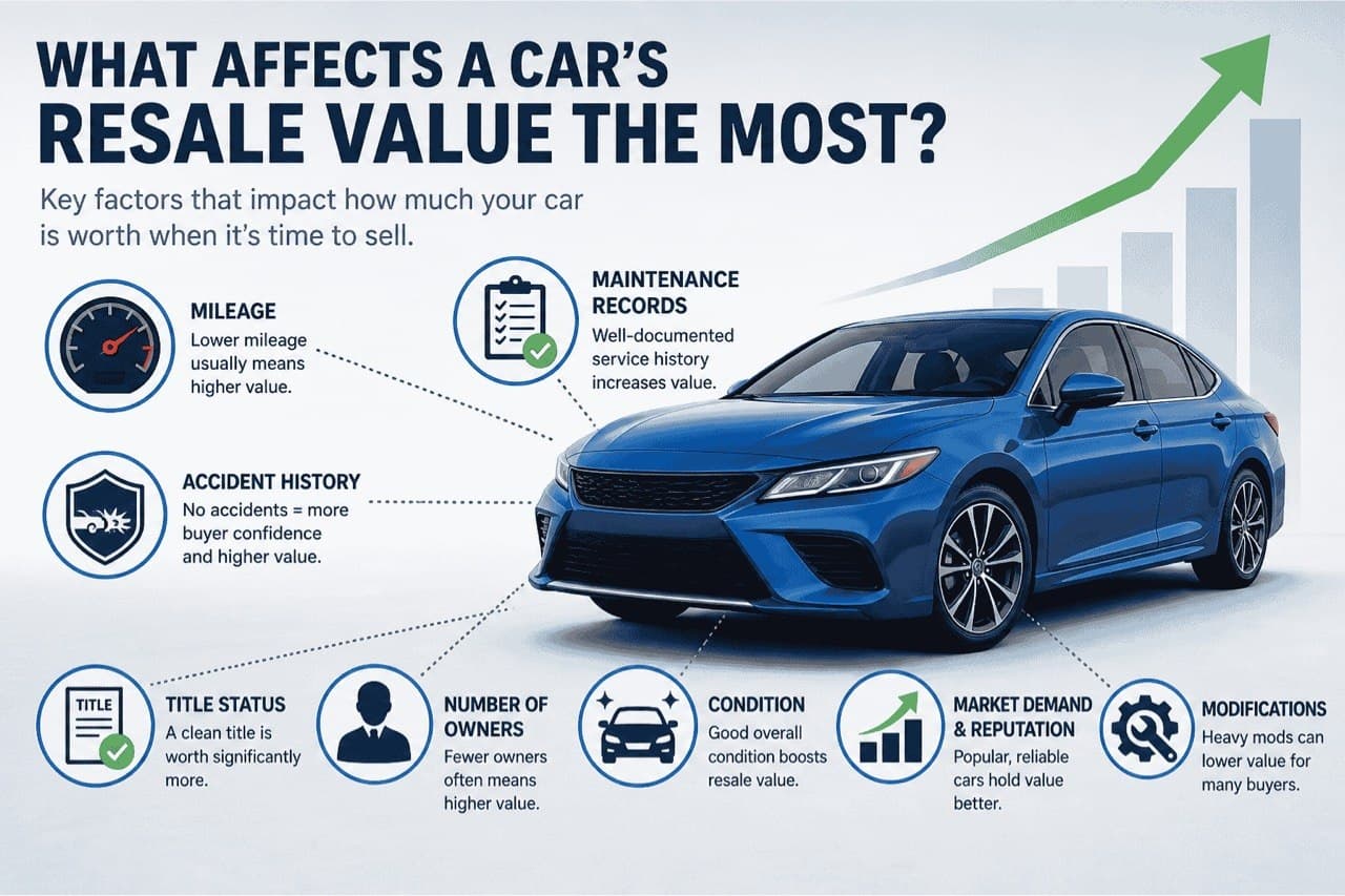 {"root":{"children":[{"children":[{"detail":0,"format":0,"mode":"normal","style":"","text":"What Affects a Car’s Resale Value the Most?","type":"text","version":1}],"direction":null,"format":"","indent":0,"type":"paragraph","version":1,"textFormat":0,"textStyle":""}],"direction":null,"format":"","indent":0,"type":"root","version":1}}