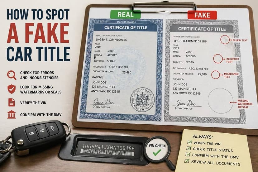 {"root":{"children":[{"children":[{"detail":0,"format":0,"mode":"normal","style":"","text":"How to Spot a Fake Car Title (Avoid Costly Mistakes)","type":"text","version":1}],"direction":null,"format":"","indent":0,"type":"paragraph","version":1,"textFormat":0,"textStyle":""}],"direction":null,"format":"","indent":0,"type":"root","version":1}}