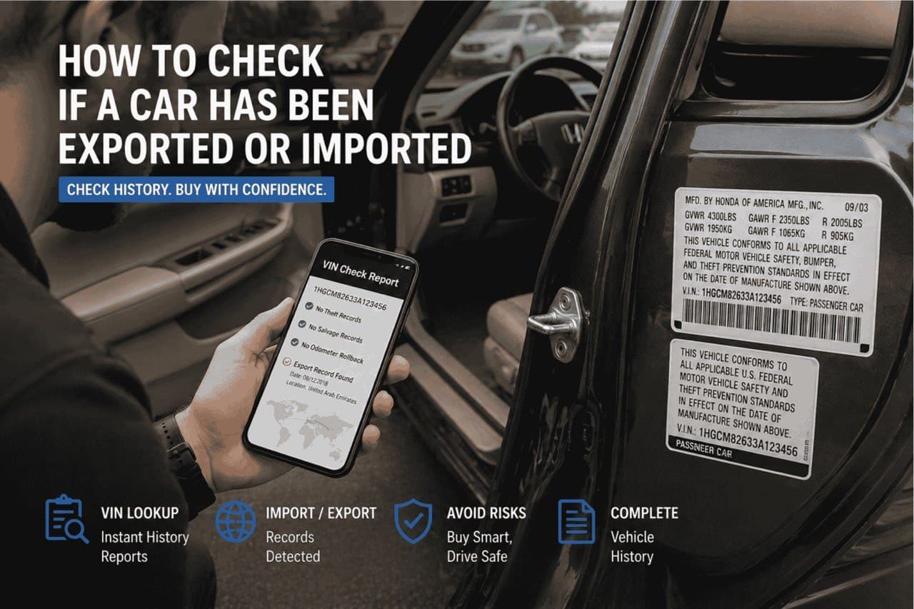 {"root":{"children":[{"children":[{"detail":0,"format":0,"mode":"normal","style":"","text":"How to Check If a Car Has Been Exported or Imported","type":"text","version":1}],"direction":null,"format":"","indent":0,"type":"paragraph","version":1,"textFormat":0,"textStyle":""}],"direction":null,"format":"","indent":0,"type":"root","version":1}}