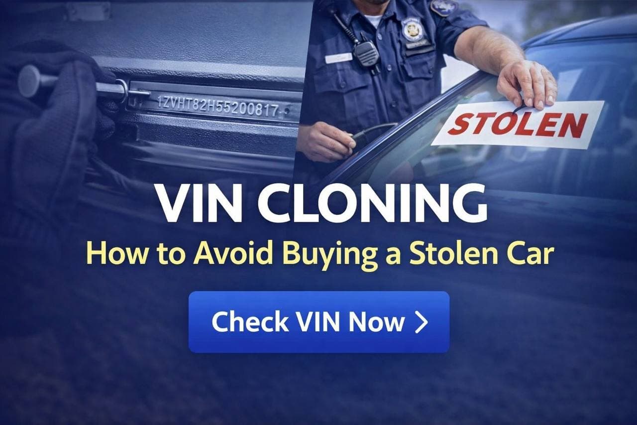 {"root":{"children":[{"children":[{"detail":0,"format":0,"mode":"normal","style":"","text":"What Is VIN Cloning and How to Avoid Buying a Stolen Car","type":"text","version":1}],"direction":null,"format":"","indent":0,"type":"paragraph","version":1,"textFormat":0,"textStyle":""}],"direction":null,"format":"","indent":0,"type":"root","version":1}}